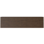 Modern industrial Simpli-Home Banting solid wood sideboard with metal frame, ideal for dining room storage and decor.