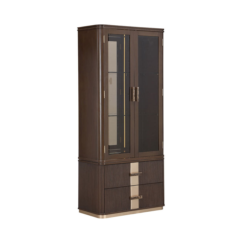 West Kensington - Display Cabinet - R&R Furniture Gallery (Fountain Valley, CA)