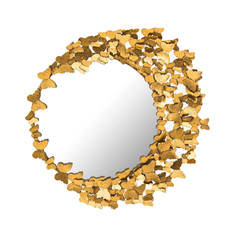 Butterfly - Mirror - Gold - R&R Furniture Gallery (Fountain Valley, CA)