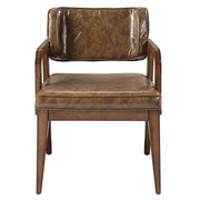 Harvey - Arm Chair (Set of 2) - Brown - R&R Furniture Gallery (Fountain Valley, CA)