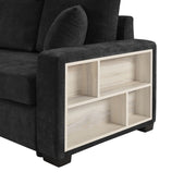 Modular Sofa Couch With Storage Armrest And Center Console - R&R Furniture Gallery (Fountain Valley, CA)