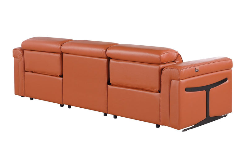 1126 - 3-Piece Modular Power Reclining Sofa In With 2 Power Recliners & Power Headrests