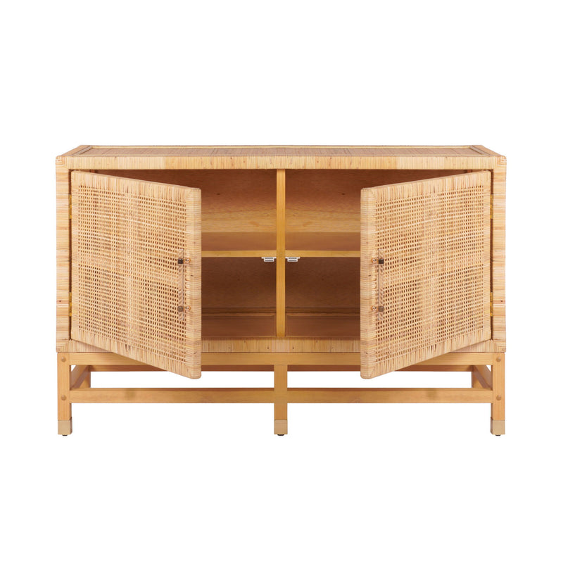Amara - Woven Rattan Buffet - R&R Furniture Gallery (Fountain Valley, CA)