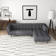 Addison - L Shape Sectional Sofa Tufted - R&R Furniture Gallery (Fountain Valley, CA)