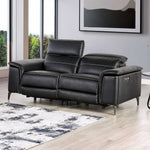 Ascona - Power Loveseat, Black