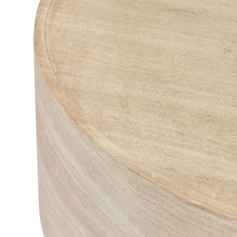 Mckenna - Outdoor Concrete Round Table - R&R Furniture Gallery (Fountain Valley, CA)