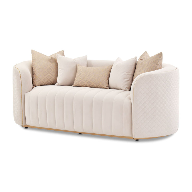 Ariana - Velvet Loveseat - R&R Furniture Gallery (Fountain Valley, CA)