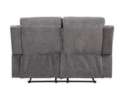 Kalen - Motion Loveseat - Gray Chenille - R&R Furniture Gallery (Fountain Valley, CA)