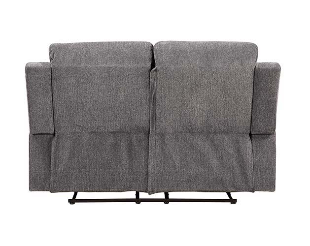 Kalen - Motion Loveseat - Gray Chenille - R&R Furniture Gallery (Fountain Valley, CA)