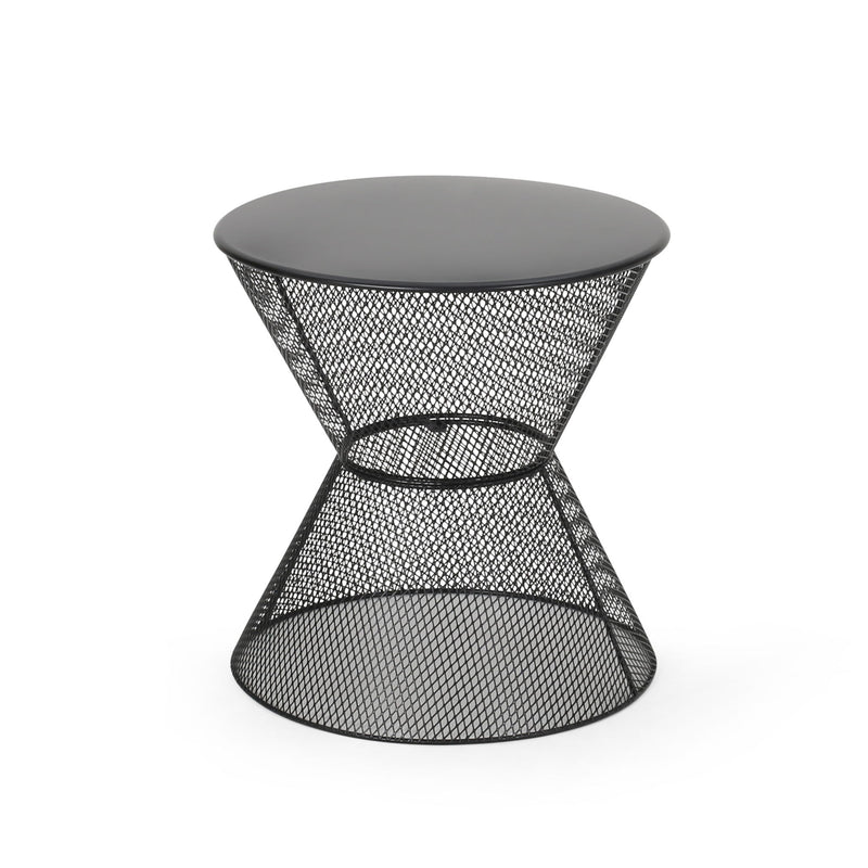 Nevada - Contemporary Side Table With Design - R&R Furniture Gallery (Fountain Valley, CA)