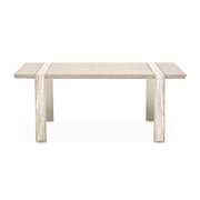 Lotus Bay - Narrow Rectangular Dining Table - Sand - R&R Furniture Gallery (Fountain Valley, CA)