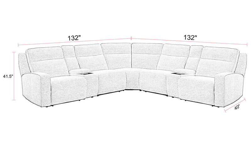 Lancaster - Sectional - R&R Furniture Gallery (Fountain Valley, CA)