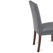 Acadian - Upholstered Parson Dining Chair (Set of 2) - R&R Furniture Gallery (Fountain Valley, CA)