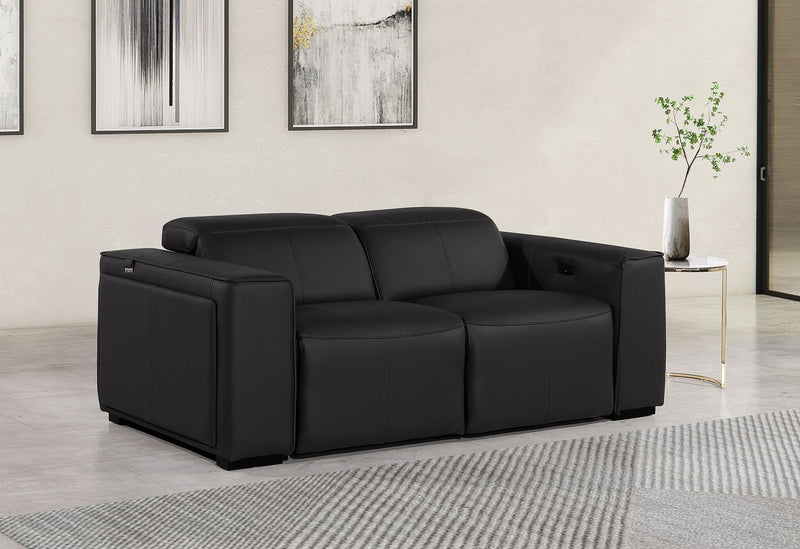 1224 - 2-Piece Modular Power Reclining Loveseat In With 2 Power Recliners & Power Headrests - R&R Furniture Gallery (Fountain Valley, CA)