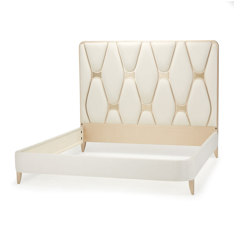 La Rachelle - Upholstered Panel Bed - R&R Furniture Gallery (Fountain Valley, CA)