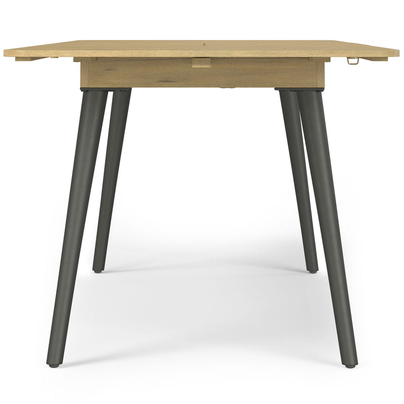 Beachside - Outdoor Extendable Dining Table - Light Teak - R&R Furniture Gallery (Fountain Valley, CA)
