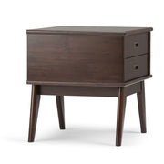 Draper - Handcrafted Mid Century End Table - R&R Furniture Gallery (Fountain Valley, CA)