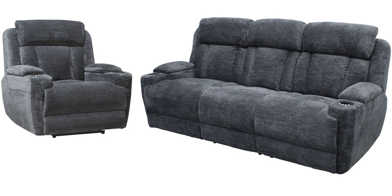Dalton - Power Reclining Sofa Set - R&R Furniture Gallery (Fountain Valley, CA)