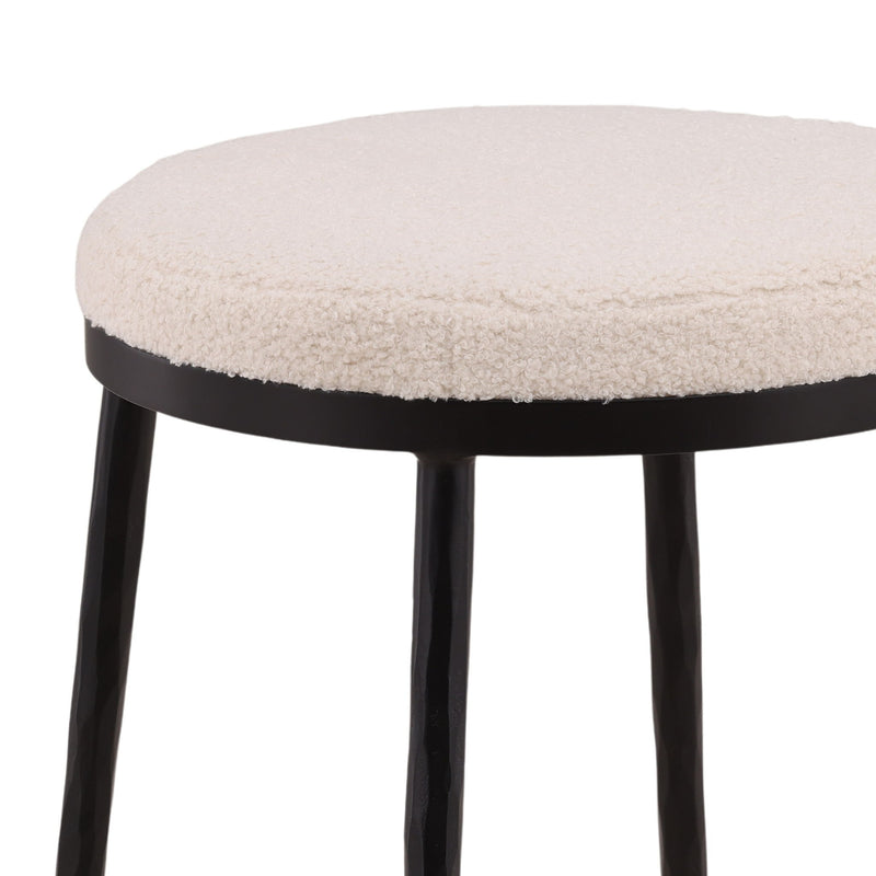 Winfield - Barstool - Ivory And Black