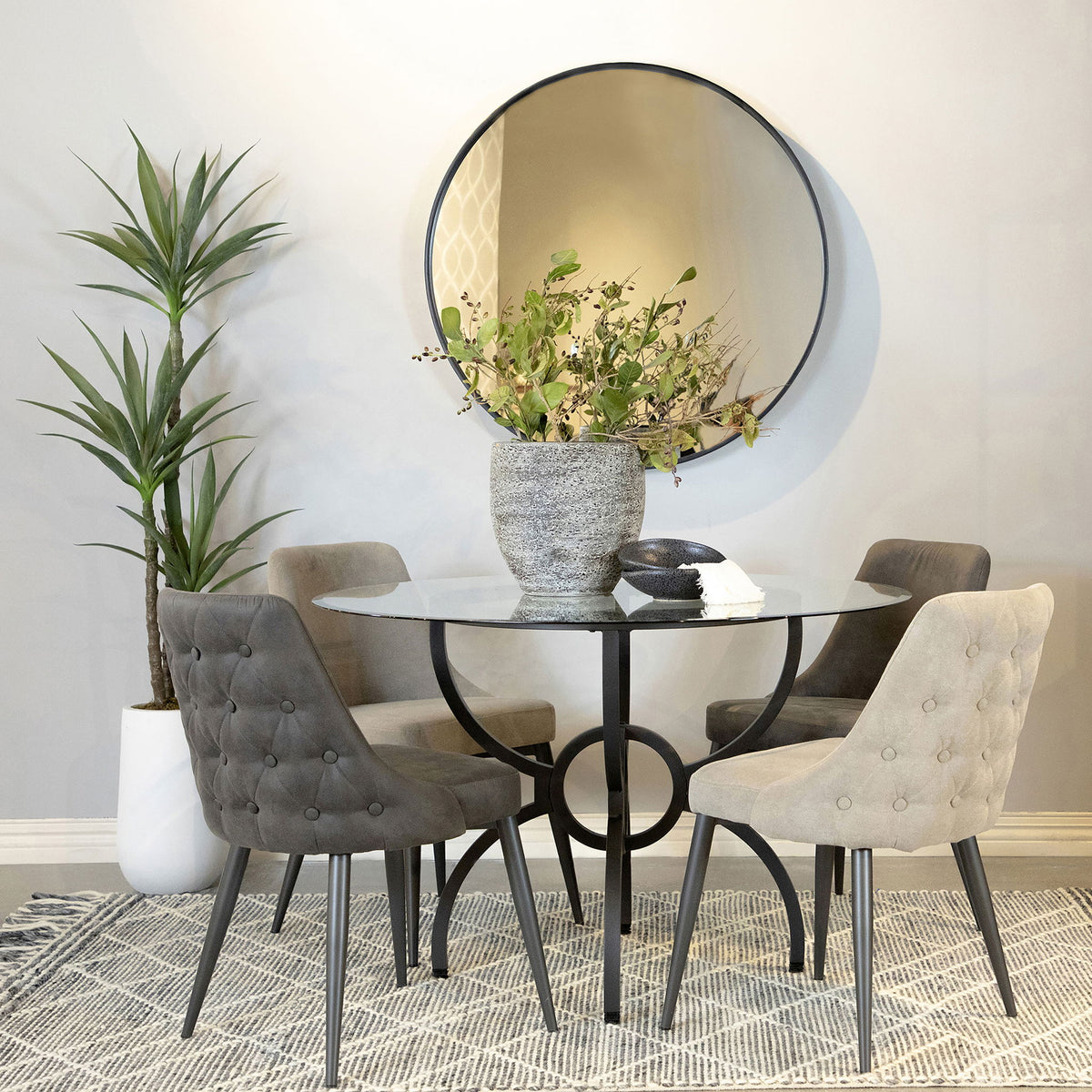 Curved Back Side Chair (Set of 2)