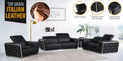 1111 - Leather Living Room Set - R&R Furniture Gallery (Fountain Valley, CA)