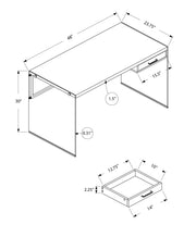 Contemporary Design Computer Desk For Home Office, Storage Drawers - R&R Furniture Gallery (Fountain Valley, CA)