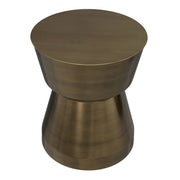 Allegra - Side Table - Antique Brass - R&R Furniture Gallery (Fountain Valley, CA)