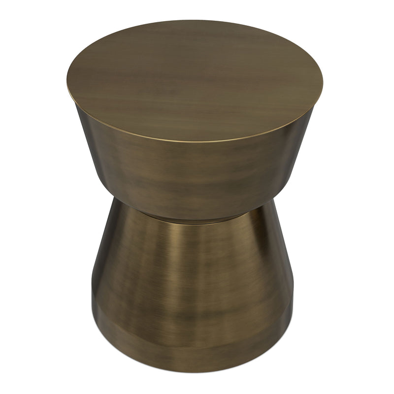Allegra - Side Table - Antique Brass - R&R Furniture Gallery (Fountain Valley, CA)