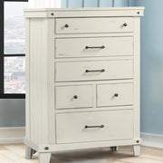 6 Drawer Chest - White - R&R Furniture Gallery (Fountain Valley, CA)