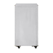 Raini - Wine Cabinet - Aluminum - R&R Furniture Gallery (Fountain Valley, CA)
