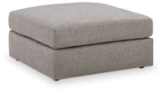 Lindon - Oversized Accent Ottoman - Smoke - R&R Furniture Gallery (Fountain Valley, CA)