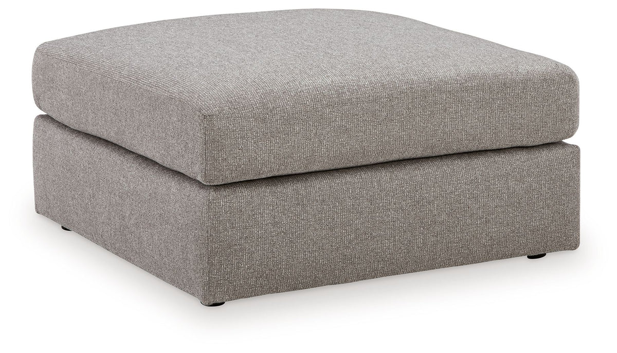 Lindon - Oversized Accent Ottoman - Smoke - R&R Furniture Gallery (Fountain Valley, CA)