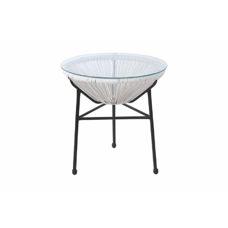 Outdoor Conversation Set With Ergonomic Lounge Chairs And Tempered Glass Table - R&R Furniture Gallery (Fountain Valley, CA)