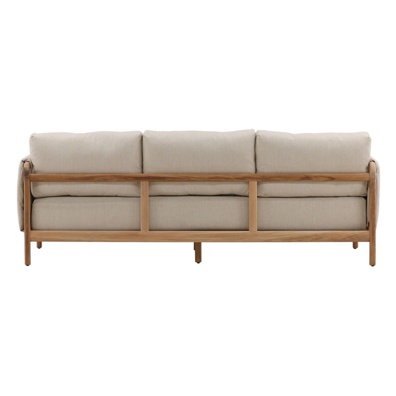 Milburne - Outdoor Sofa - Beige And Natural