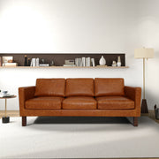 Memphis - Waxy Sofa - Cognac - R&R Furniture Gallery (Fountain Valley, CA)
