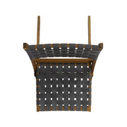 Solidago - Outdoor And Strapping Belt Folding Chairs, (Set of 2) - Black / Brown - R&R Furniture Gallery (Fountain Valley, CA)