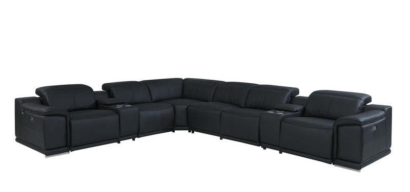 9762 - Power Reclining Sectional - R&R Furniture Gallery (Fountain Valley, CA)