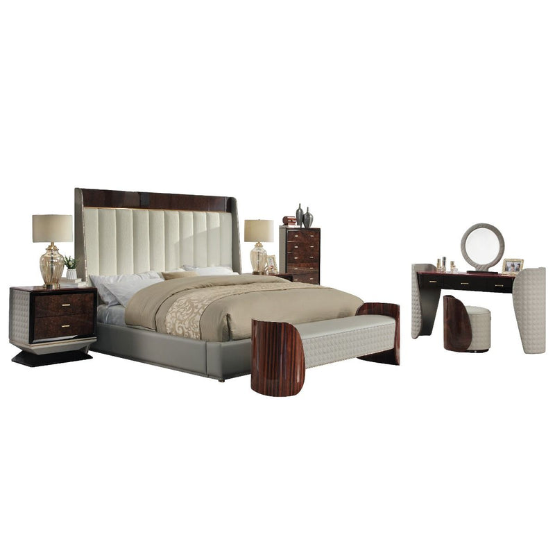 Jamonica - Nightstand With 2 Drawers - Dark Brown - R&R Furniture Gallery (Fountain Valley, CA)