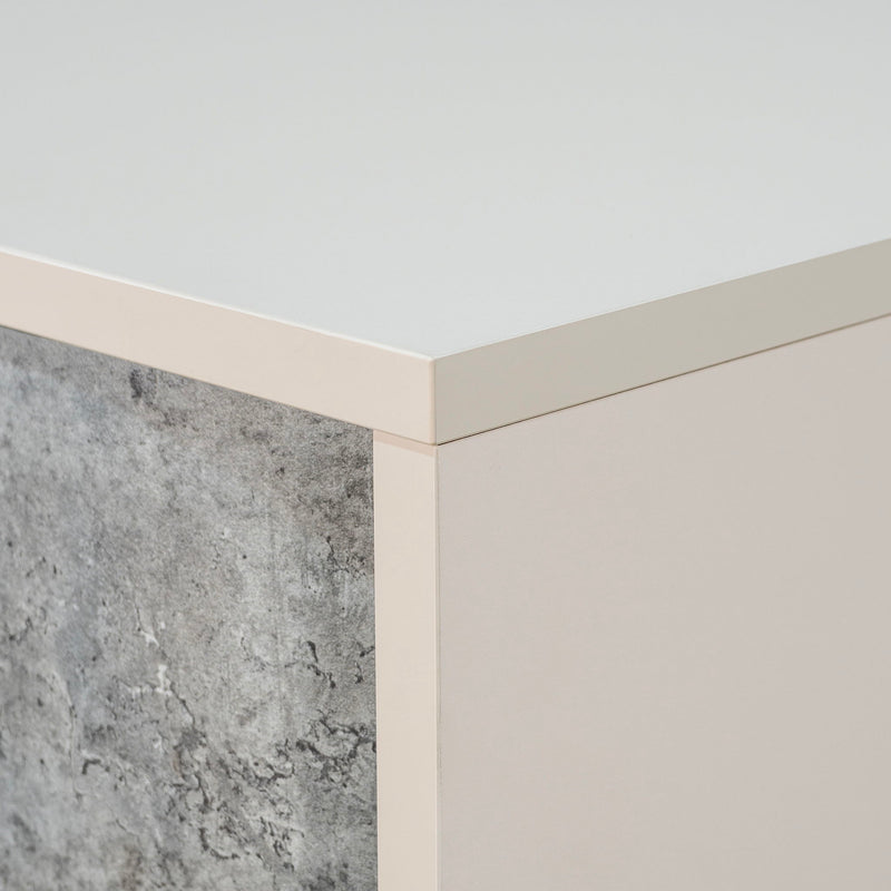 Pavira - 5-Drawer Chest - Stone - R&R Furniture Gallery (Fountain Valley, CA)