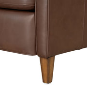 Northfield Power Cordless High Leg Recliner by Parker Living, showing the plush fabric and modern high-leg design in a living room setting.