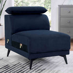 Napanee - Armless Chair, Navy