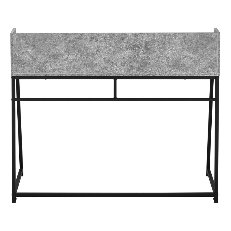 Computer Desk For Home Office, Laptop, Storage Shelves, Marble Look Contemporary & Modern - R&R Furniture Gallery (Fountain Valley, CA)