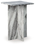 Keithwell - Square Accent Table - Gray - R&R Furniture Gallery (Fountain Valley, CA)
