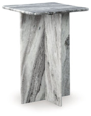 Keithwell - Square Accent Table - Gray - R&R Furniture Gallery (Fountain Valley, CA)