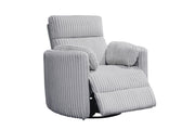 Parker Living Radius Power Swivel Glider Recliner chair set with plush cushions and smooth swivel and recline features.