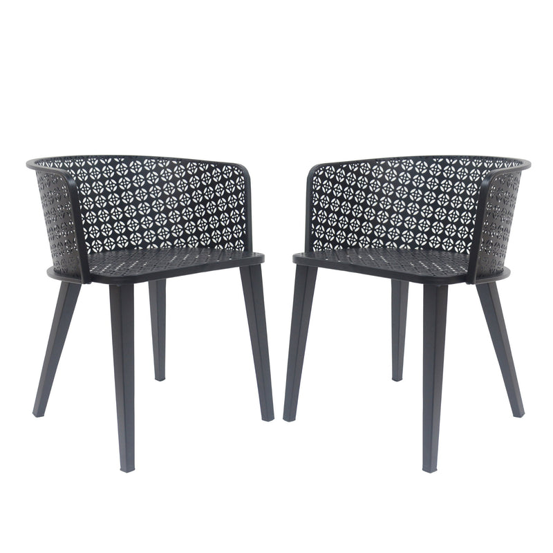 Milan - Outdoor Dining Chair (Set of 2) - R&R Furniture Gallery (Fountain Valley, CA)