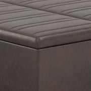 Ellis - Upholstered Coffee Table Storage Ottoman - R&R Furniture Gallery (Fountain Valley, CA)