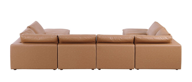 1100 - Top-Grain Italian Leather 8-Piece Sectional With Chaise