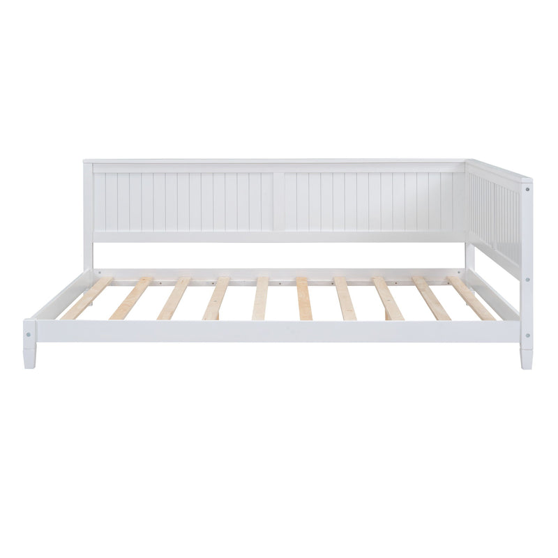 Modern DreamHaus daybed sofa bed with sleek design, featuring a comfortable upholstered seating area and modern wooden frame.