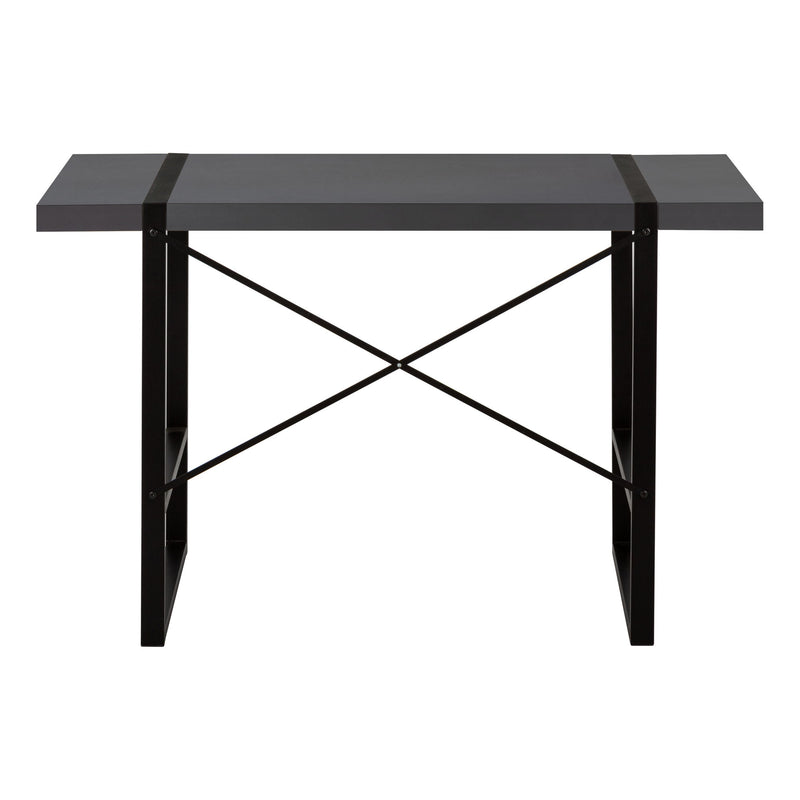 Computer Desk For Home Office, Laptop, Modern Convenient Design - Gray - R&R Furniture Gallery (Fountain Valley, CA)